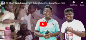 My Mum’s Death Inspired Me To Build A School For Special Needs Kids!